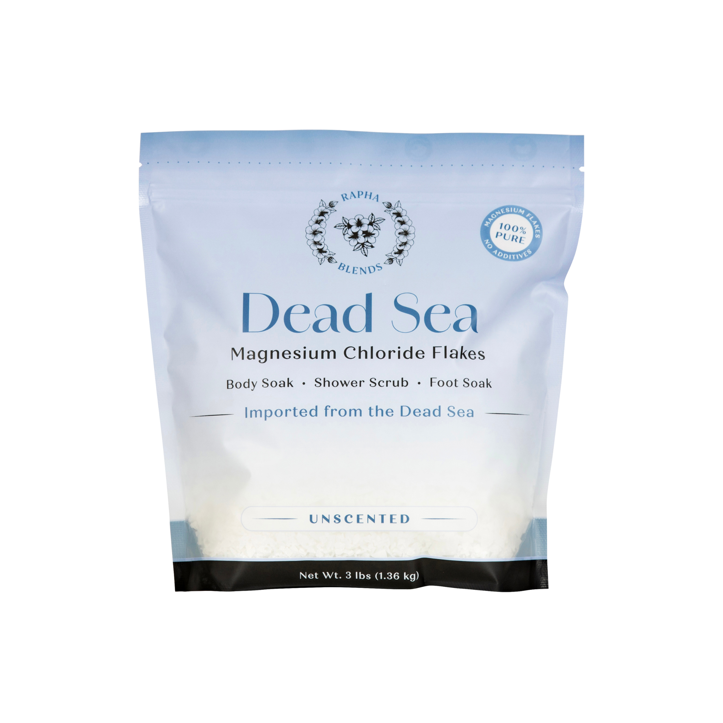 Dead Sea Magnesium Bath Flakes – Rapha Blends