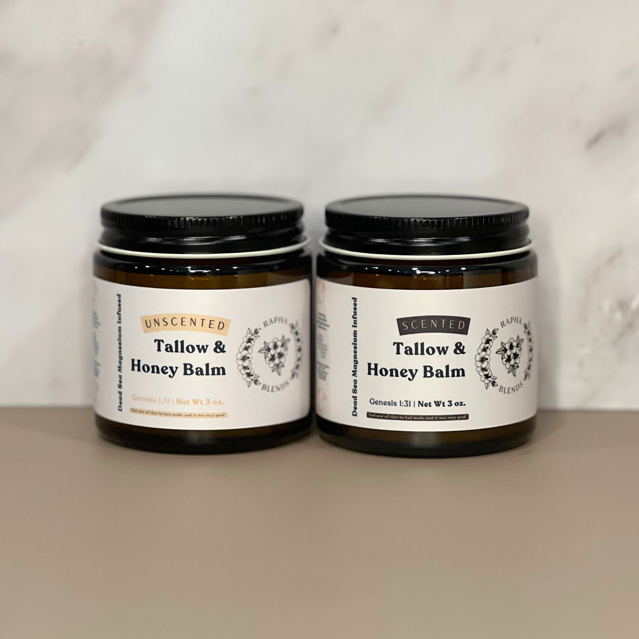 Magnesium Infused Tallow + Honey Balm