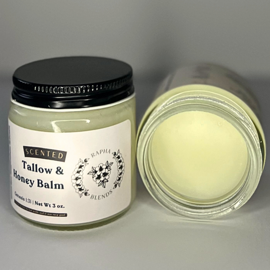 Magnesium Infused Tallow + Honey Balm